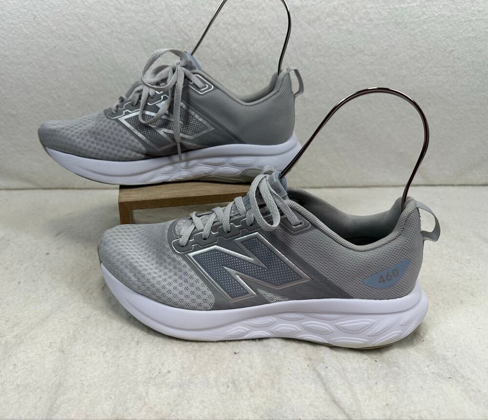 New Balance 460 V4 Running Walking Training Shoe Women's SZ 9 Gray Mesh
